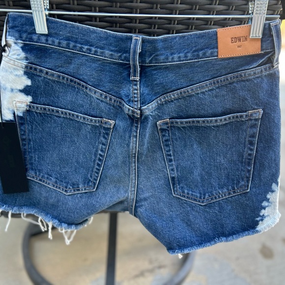 Anthropologie Jean shorts Edwin cutoffs, size 29, NWT, Boho - Picture 7 of 7